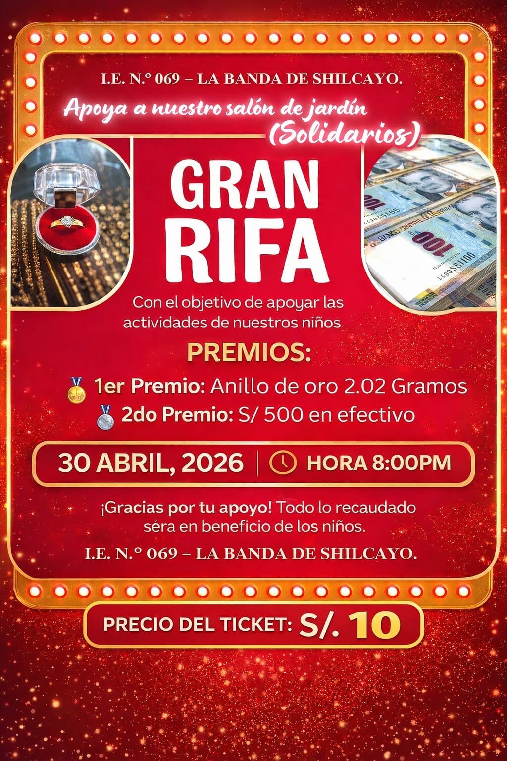 SORTE DE ORO Y PLATA